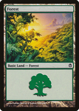 Forest (39) [Duel Decks: Ajani vs. Nicol Bolas] | Tabernacle Games