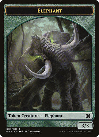 Elephant Token [Modern Masters 2015 Tokens] | Tabernacle Games