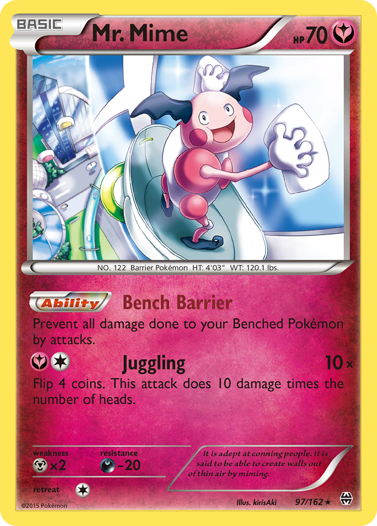 Mr. Mime (97/162) [XY: BREAKthrough] | Tabernacle Games