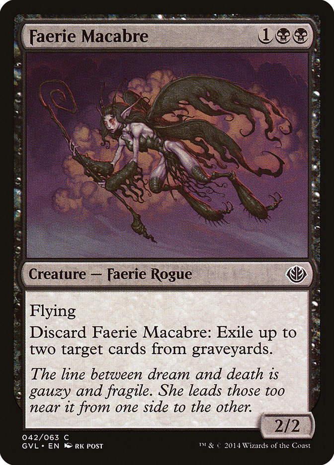 Faerie Macabre (Garruk vs. Liliana) [Duel Decks Anthology] | Tabernacle Games