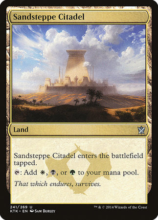 Sandsteppe Citadel [Khans of Tarkir] | Tabernacle Games