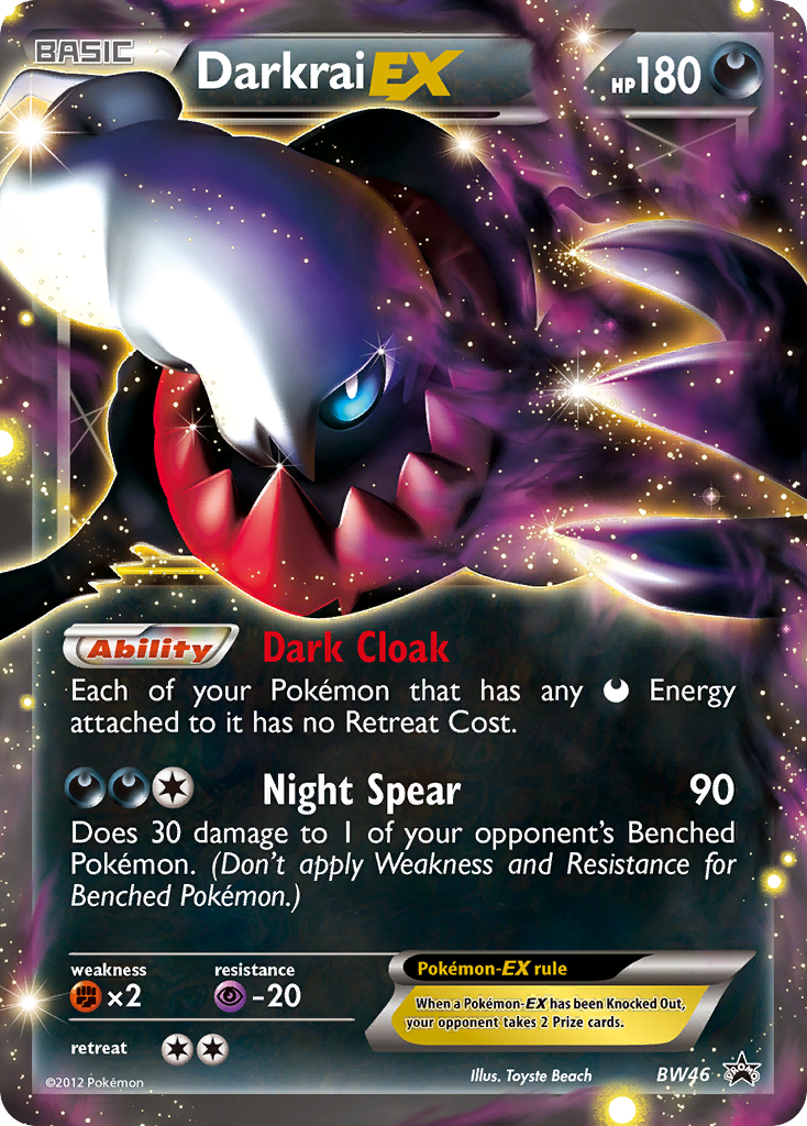 Darkrai EX (BW46) [Black & White: Black Star Promos] | Tabernacle Games