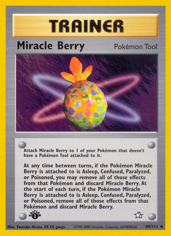 Miracle Berry (94/111) [Neo Genesis 1st Edition] | Tabernacle Games