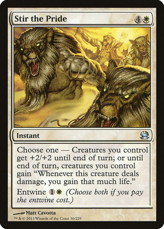 Stir the Pride [Modern Masters] | Tabernacle Games