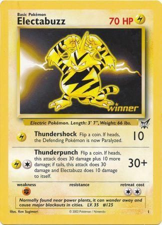 Electabuzz (1) (Jumbo Card) [Best of Promos] | Tabernacle Games