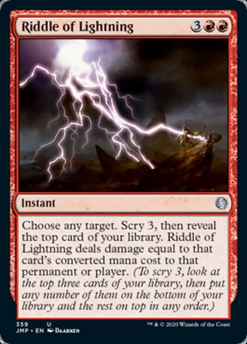 Riddle of Lightning [Jumpstart] | Tabernacle Games