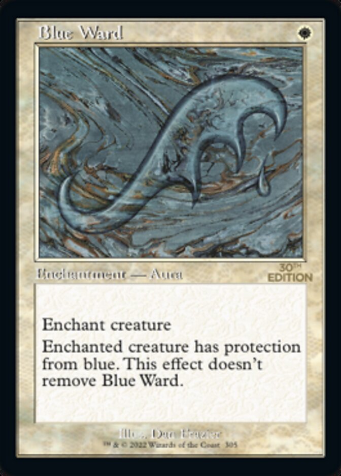 Blue Ward (Retro) [30th Anniversary Edition] | Tabernacle Games