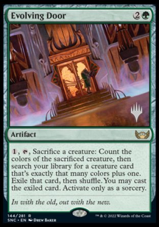 Evolving Door (Promo Pack) [Streets of New Capenna Promos] | Tabernacle Games