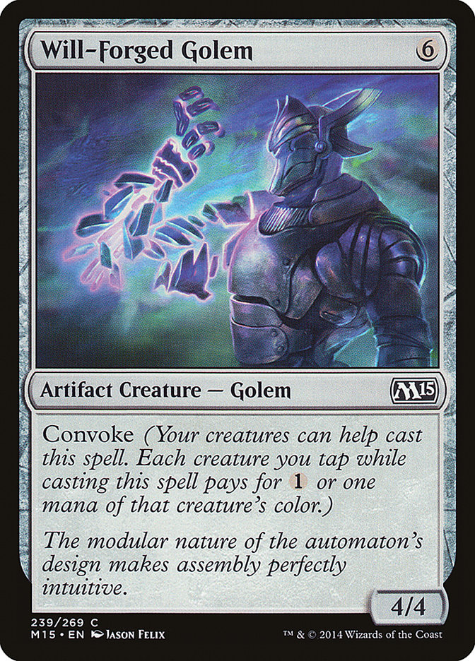 Will-Forged Golem [Magic 2015] | Tabernacle Games