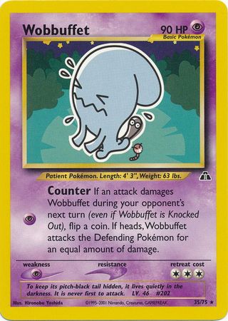 Wobbuffet (35/75) [Neo Discovery Unlimited] | Tabernacle Games