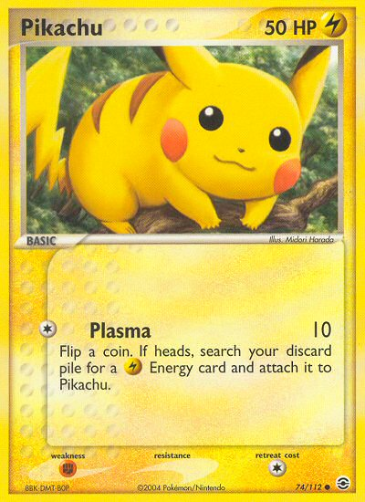 Pikachu (74/112) [EX: FireRed & LeafGreen] | Tabernacle Games
