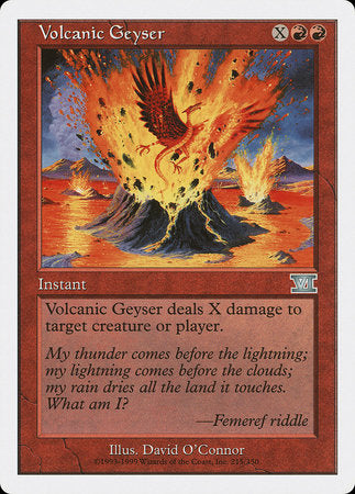 Volcanic Geyser [Classic Sixth Edition] | Tabernacle Games