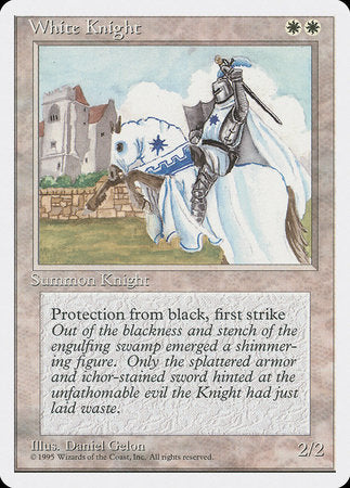 White Knight [Fourth Edition] | Tabernacle Games