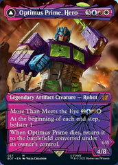 Optimus Prime, Hero // Optimus Prime, Autobot Leader (Shattered Glass) [Universes Beyond: Transformers] | Tabernacle Games