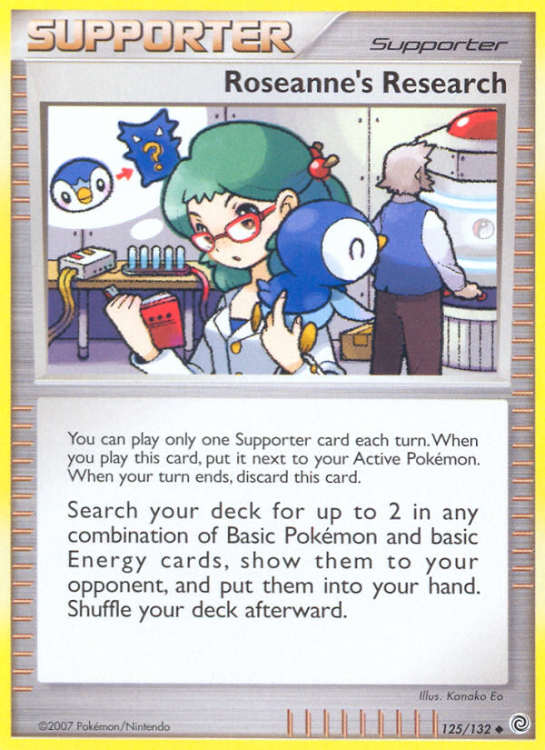 Roseanne's Research (125/132) [Diamond & Pearl: Secret Wonders] | Tabernacle Games