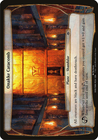 Onakke Catacomb (Planechase Anthology) [Planechase Anthology] | Tabernacle Games