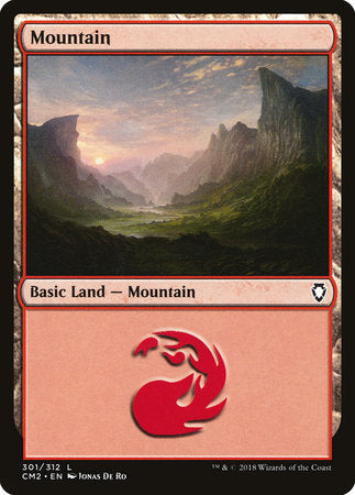 Mountain (301) [Commander Anthology Volume II] | Tabernacle Games
