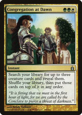 Congregation at Dawn [Ravnica: City of Guilds] | Tabernacle Games
