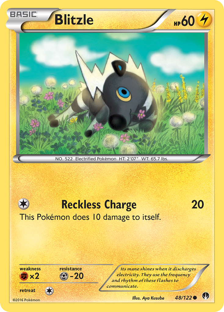 Blitzle (48/122) [XY: BREAKpoint] | Tabernacle Games