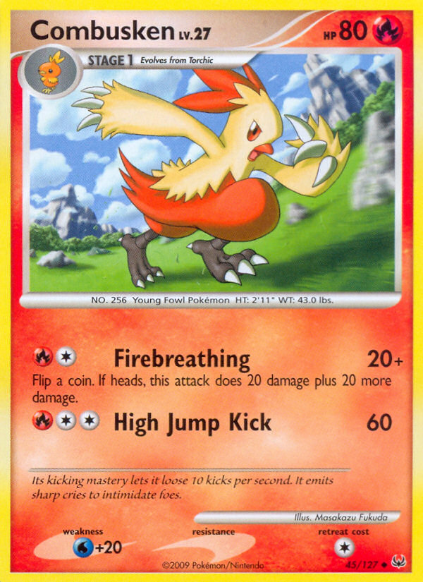 Combusken (45/127) [Platinum: Base Set] | Tabernacle Games