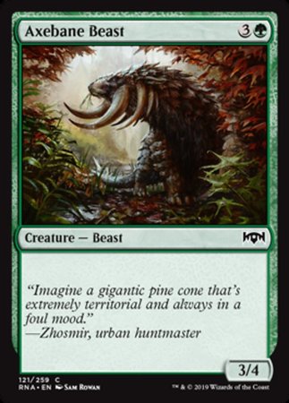 Axebane Beast [Ravnica Allegiance] | Tabernacle Games