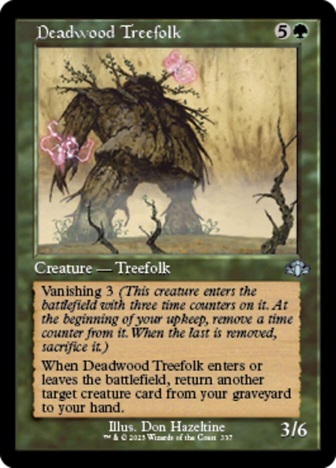 Deadwood Treefolk (Retro) [Dominaria Remastered] | Tabernacle Games