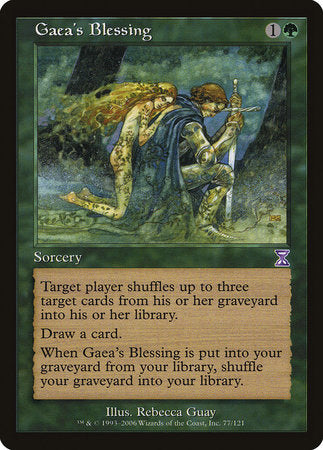 Gaea's Blessing [Time Spiral Timeshifted] | Tabernacle Games