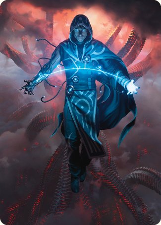 Jace, the Perfected Mind Art Card [Phyrexia: All Will Be One Art Series] | Tabernacle Games