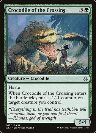 Crocodile of the Crossing [Amonkhet] | Tabernacle Games