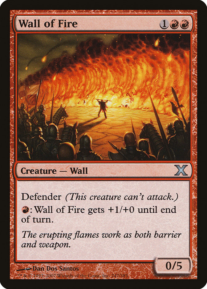 Wall of Fire [Tenth Edition] | Tabernacle Games