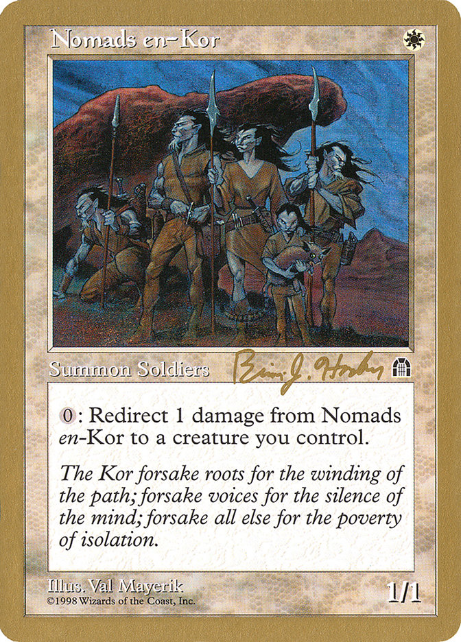 Nomads en-Kor (Brian Hacker) [World Championship Decks 1998] | Tabernacle Games