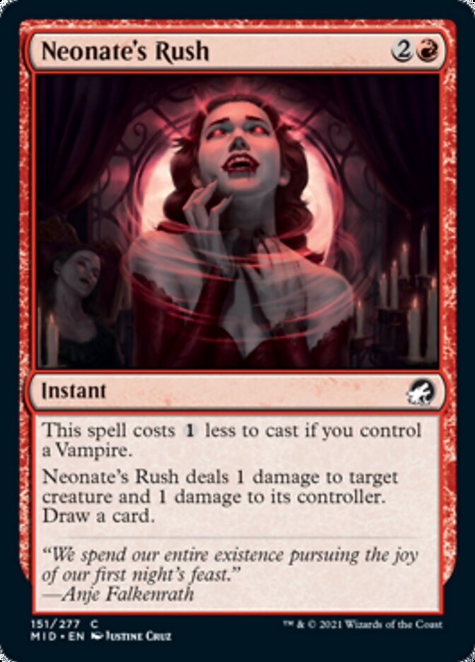 Neonate's Rush [Innistrad: Midnight Hunt] | Tabernacle Games