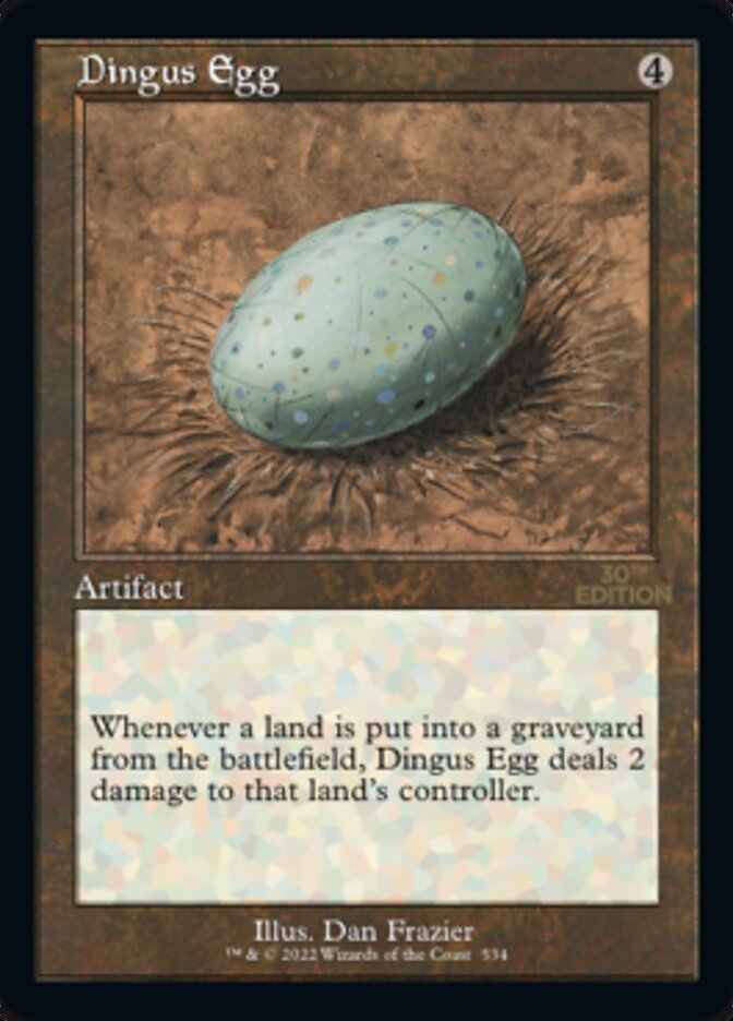 Dingus Egg (Retro) [30th Anniversary Edition] | Tabernacle Games