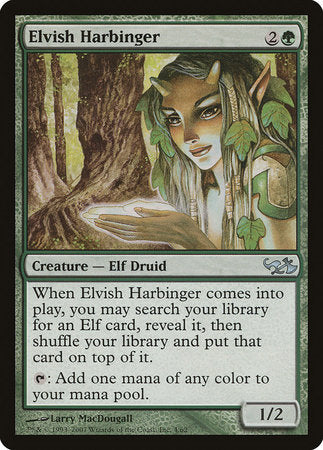 Elvish Harbinger [Duel Decks: Elves vs. Goblins] | Tabernacle Games