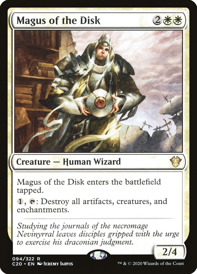 Magus of the Disk [Commander 2020] | Tabernacle Games