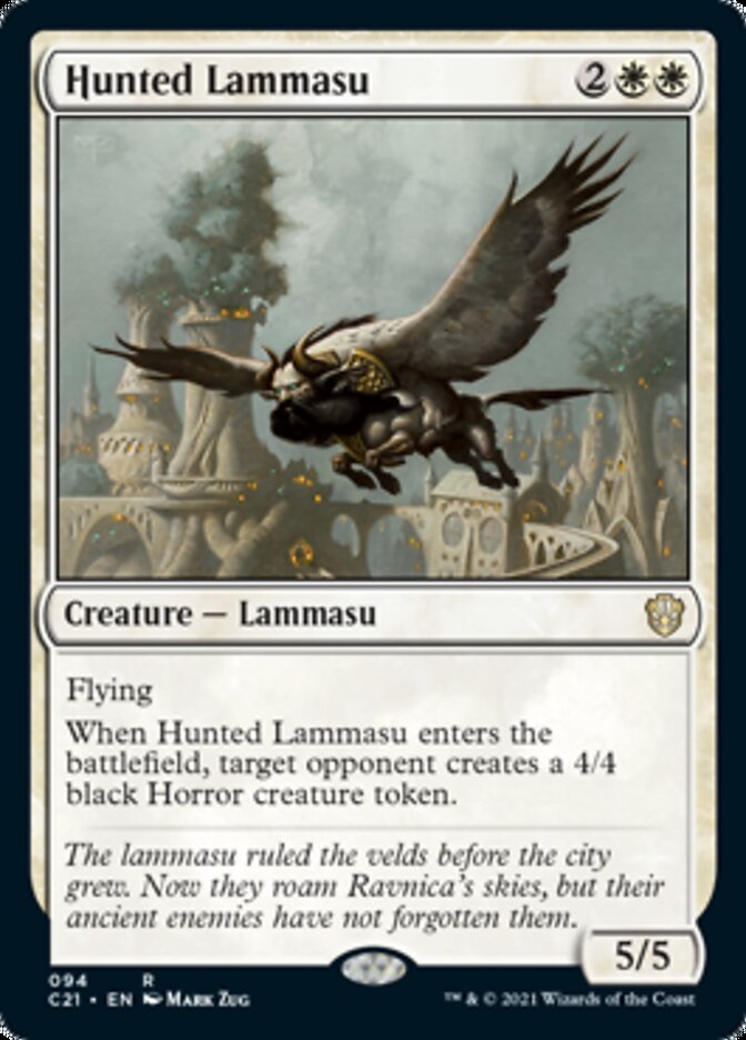 Hunted Lammasu [Commander 2021] | Tabernacle Games