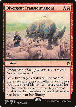 Divergent Transformations [Commander 2016] | Tabernacle Games