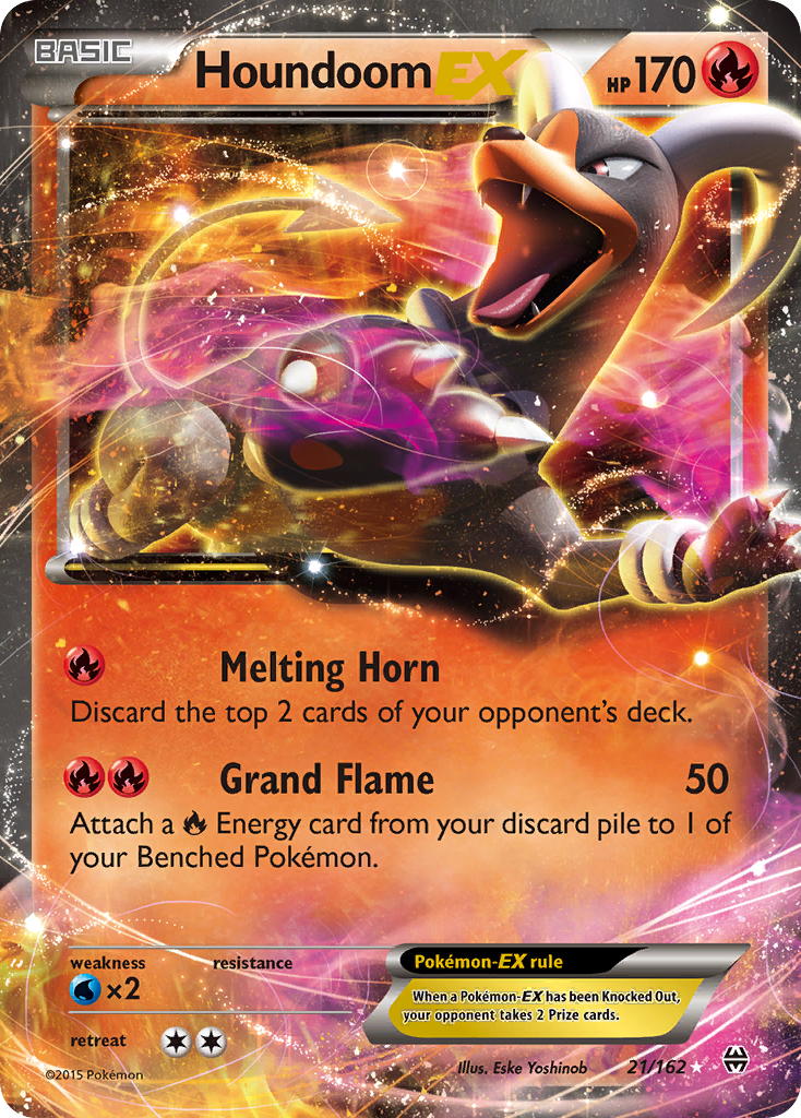 Houndoom EX (21/162) [XY: BREAKthrough] | Tabernacle Games