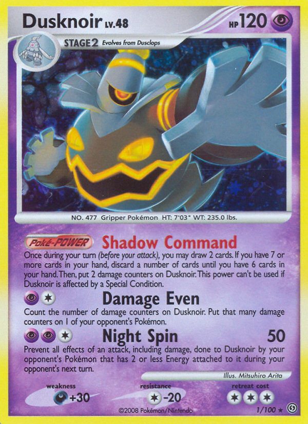 Dusknoir (1/100) [Diamond & Pearl: Stormfront] | Tabernacle Games