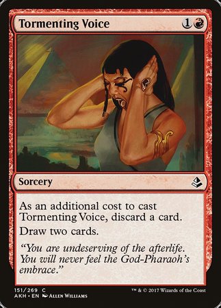 Tormenting Voice [Amonkhet] | Tabernacle Games
