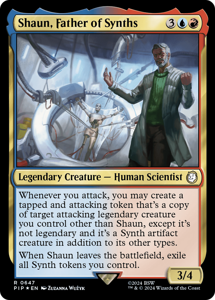 Shaun, Father of Synths (Surge Foil) [Fallout] | Tabernacle Games