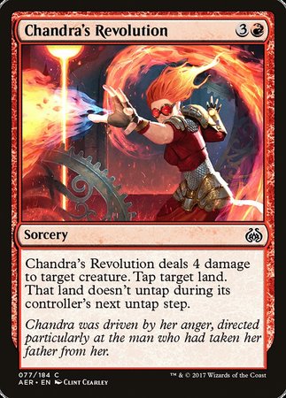 Chandra's Revolution [Aether Revolt] | Tabernacle Games