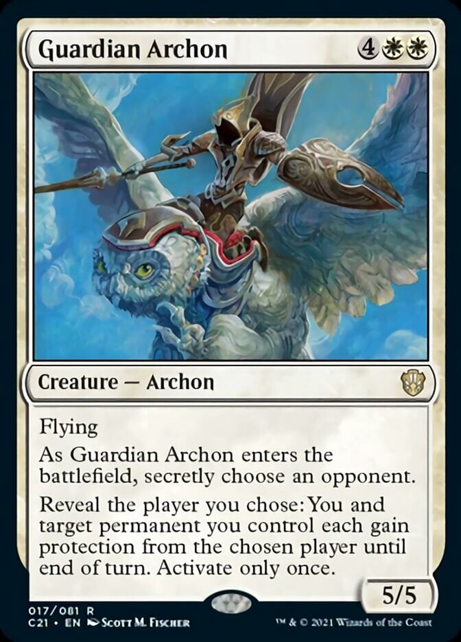 Guardian Archon [Commander 2021] | Tabernacle Games