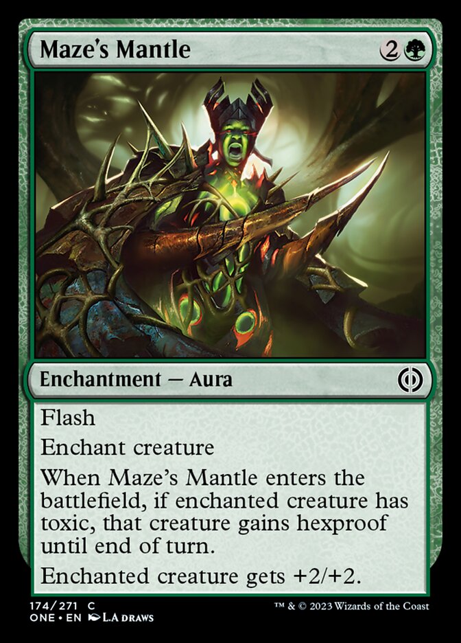 Maze's Mantle [Phyrexia: All Will Be One] | Tabernacle Games