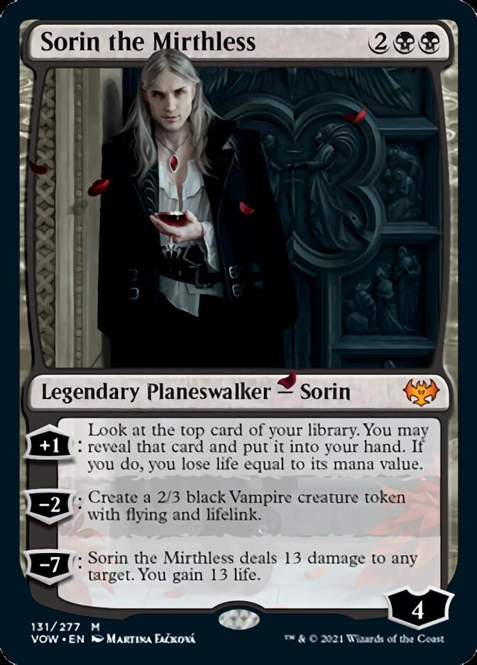 Sorin the Mirthless [Innistrad: Crimson Vow] | Tabernacle Games