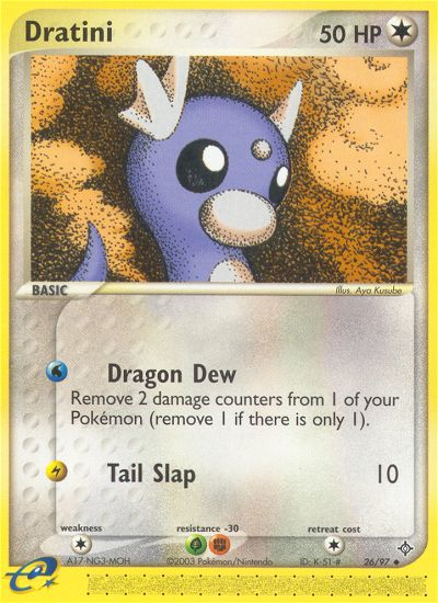 Dratini (26/97) [EX: Dragon] | Tabernacle Games