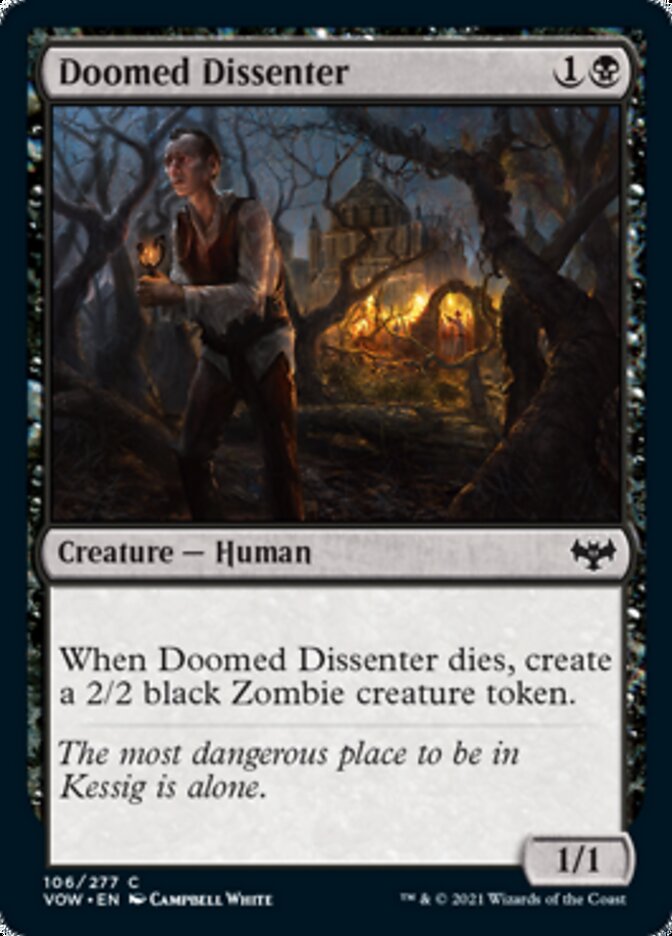 Doomed Dissenter [Innistrad: Crimson Vow] | Tabernacle Games