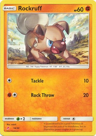 Rockruff (14/30) [Sun & Moon: Trainer Kit - Lycanroc] | Tabernacle Games