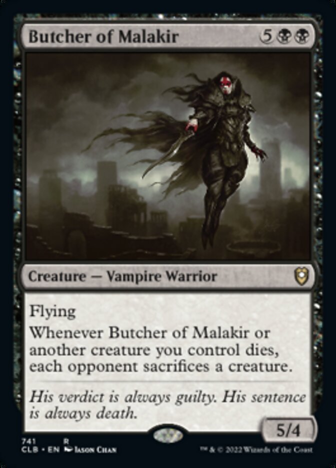 Butcher of Malakir [Commander Legends: Battle for Baldur's Gate] | Tabernacle Games