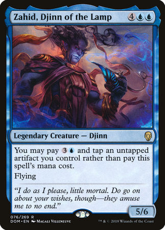 Zahid, Djinn of the Lamp [Dominaria] | Tabernacle Games